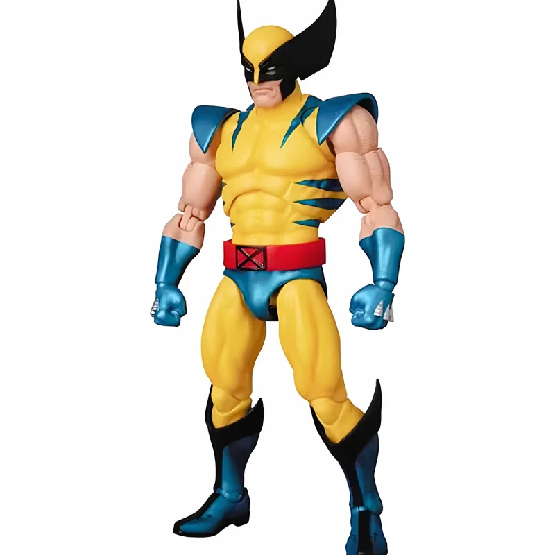 Hot Sale New Arrival High Quality Marvel Legends  Mafex 96  Wolverine Action Figure Joint Movable Toys Doll Model Birthday Gifts