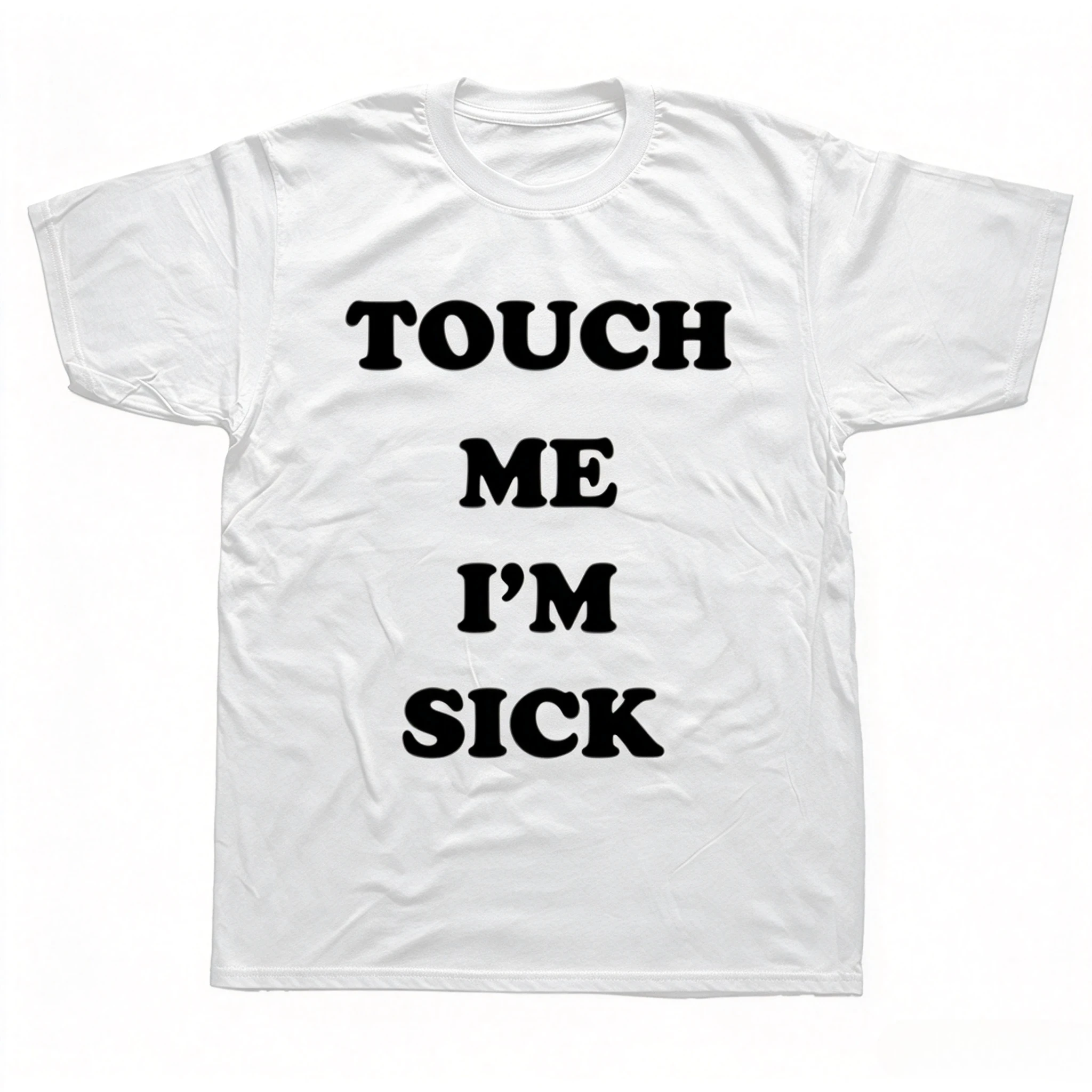 2026 New Number Nine Touch Me I Am Sick Men Women and Kids T-Shirt Hip Hop Skateboard Street Cotton T-Shirt Tee Top