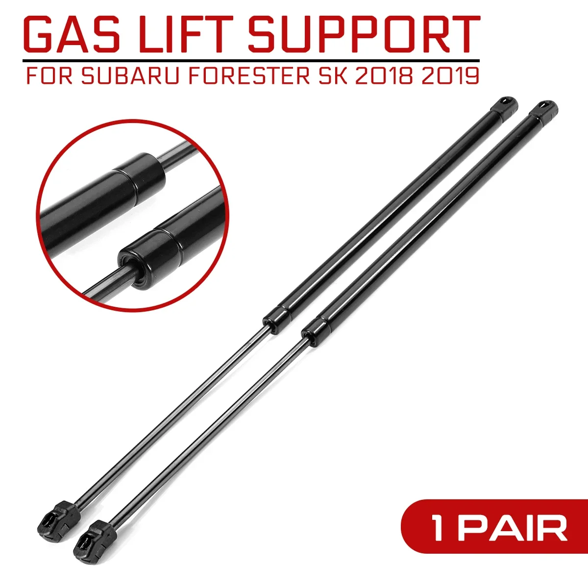 For Subaru Forester SK 2018 2019 Car Refit Bonnet Hood Gas Shock Lift Strut Bars Support Rod