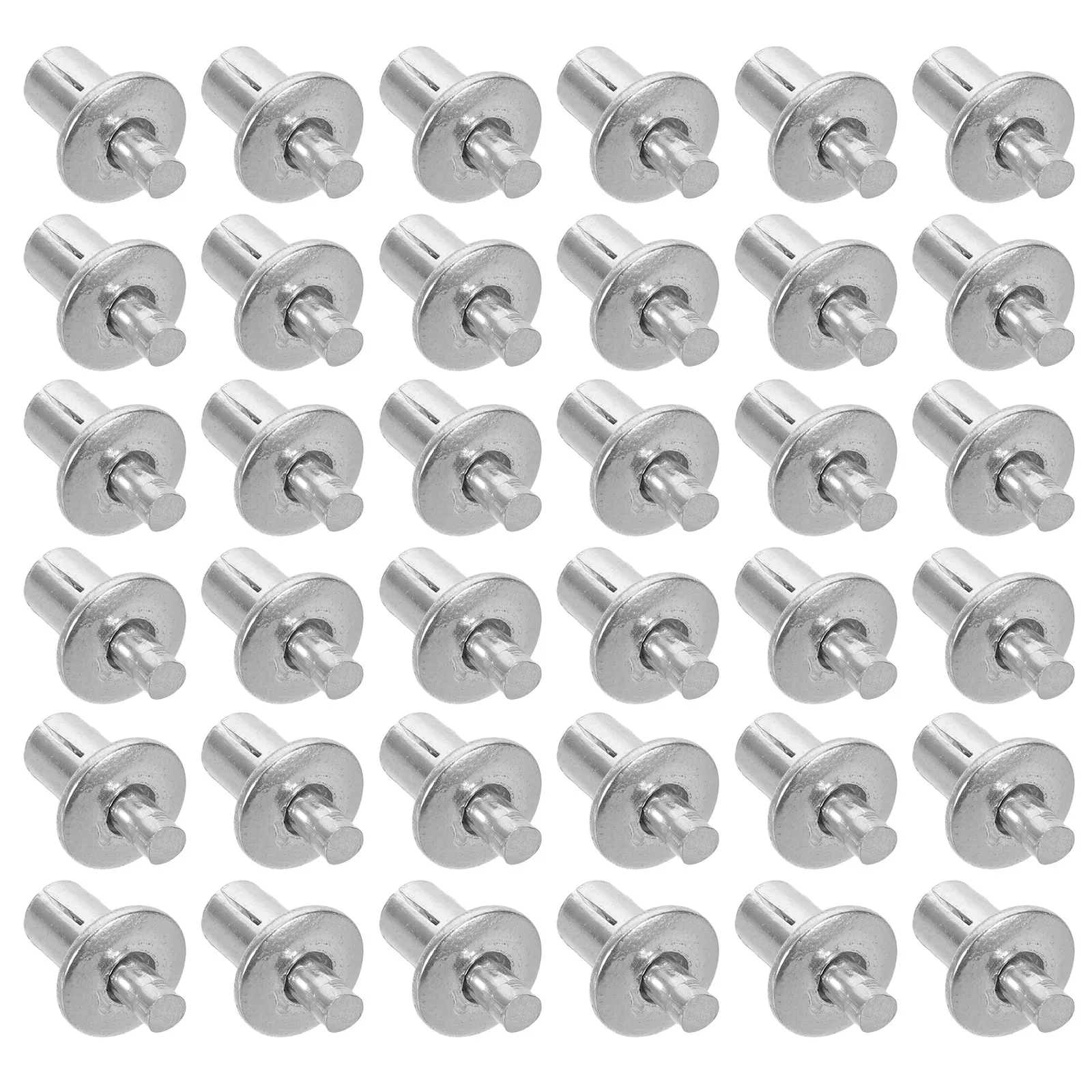 200Pcs Knock Type Blind Rivets Aluminium Dome Drive Expanding Rivets for Automotive Furniture Machinery Assembly Construction