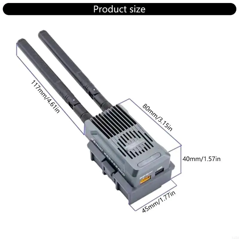 547D Radiomaster Double Band 1000mW ELRS 2.4GHz 900MHz RF Module