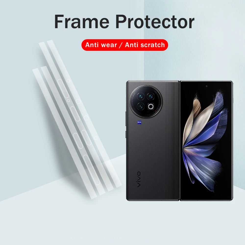 Frame Protective Hydrogel Side Film For vivo X Fold2 Fold3 Fold 2 3 XFold2 XFold3 Pro 5G Edge Hinge Protector Border Sticker