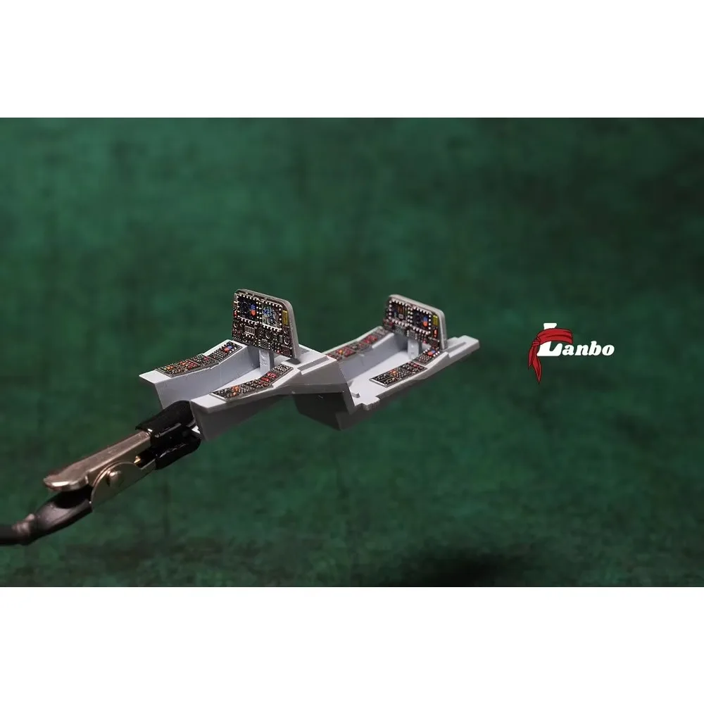نماذج Lanbo ثلاثية الأبعاد مطبوعة قمرة القيادة الصينية Z-10 هليكوبتر مسلح 48192 ل TR 1:48 لمجموعة بناء النماذج