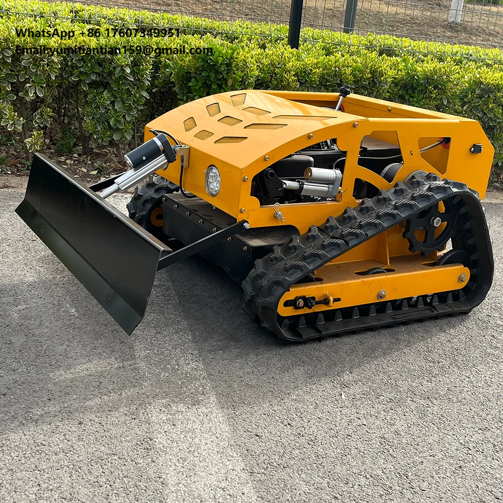 

DZR промышленного класса умный робот с дистанционным управлением газонокосилка гусеничный сельскохозяйственный гусеничный толкатель для снега лопата для гольфа курс идеальный