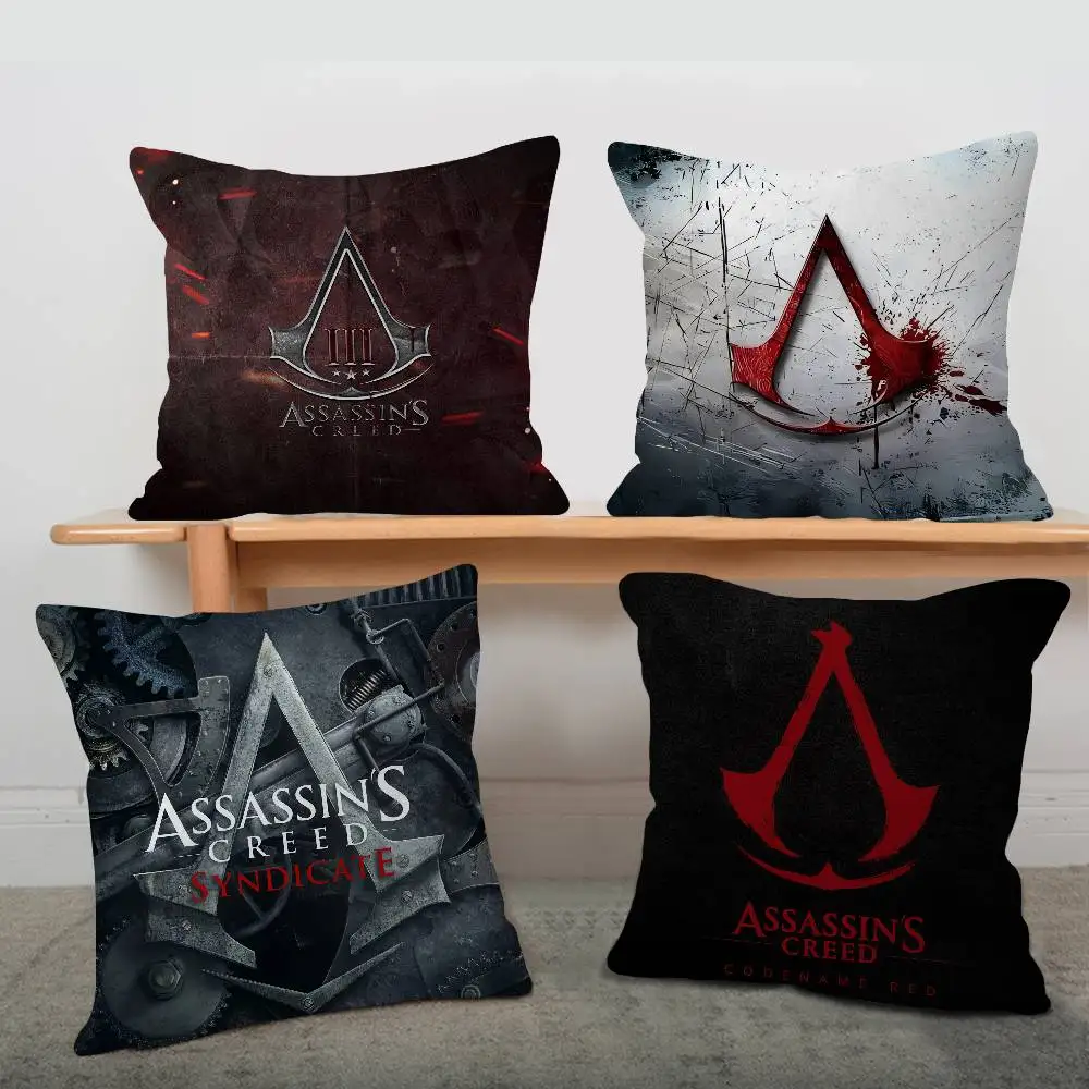 Game A-Assassins C-Creeds Pillow Cover for Bedroom Room and Living Room Sofa Decorative Cushion Cover