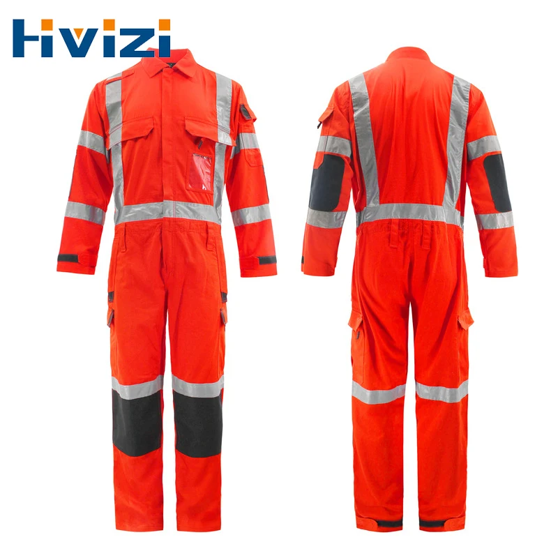 100% algodão roupas de soldagem terno de trabalho manga longa uniforme reflexivo segurança carro mineiro macacão mecânico