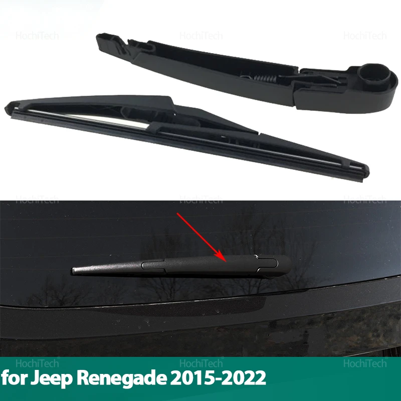 

Для Jeep Renegade 2015-2018 2019 2020 2021 2022 68256590AA щетки заднего дворника автомобиля черные ABS дворники лобового стекла авто лобовое стекло