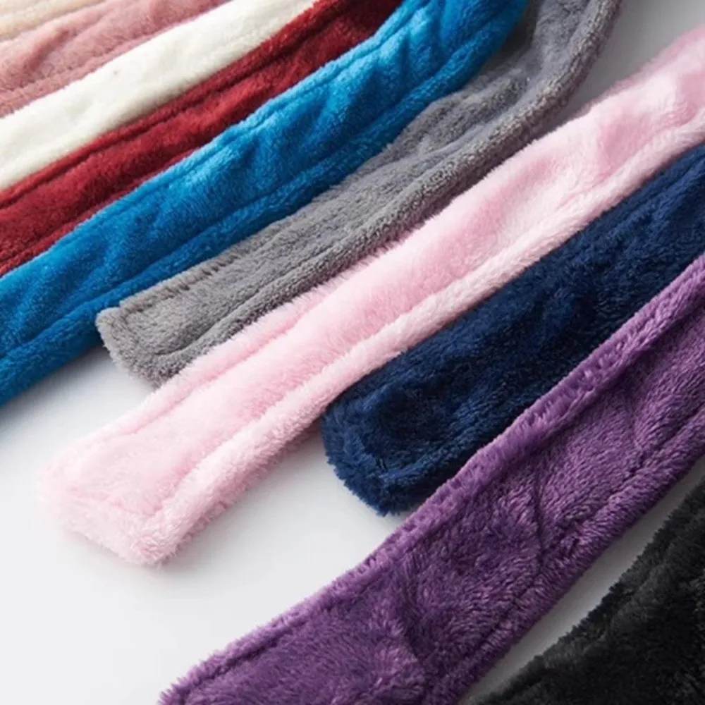 Flannel Bath Robe Belt Breathable Absorbed Smooth Robe Belt Replacement Soft Comfortable Bathrobe Tie Hotel Supplies