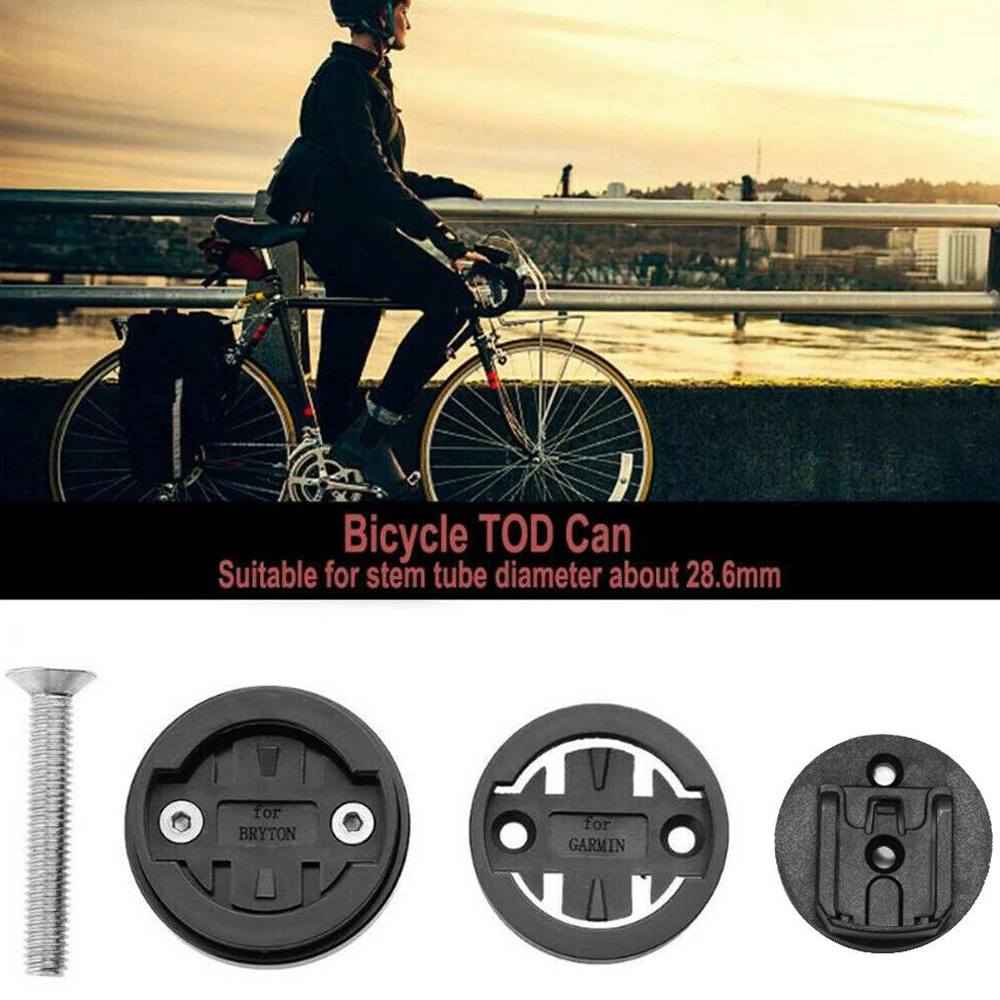 Durable Stem Top Cap Bicycle Accessories GPS Bracket Speedometer Stand Stopwatch Mount Computer Holder For Garmin Bryton Cateye