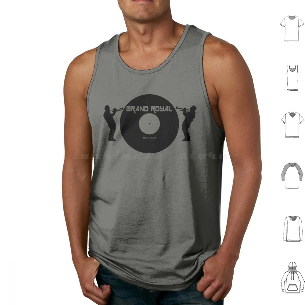 Grand Royal Records Tank Tops Print Cotton Grand Royal Boys Ill Communication Get It Together Check Your Head