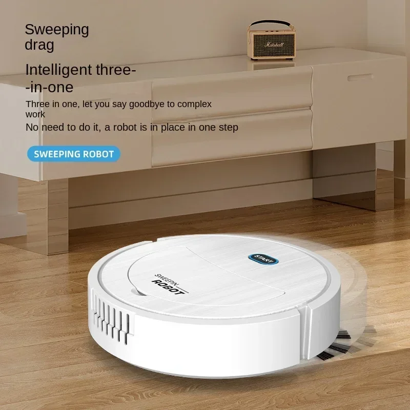 2024 New Intelligent Robot Cleaner USB Three in One Sweeping and Mopping Robot Cleaner Kitchen Robots Electric Floor Mop