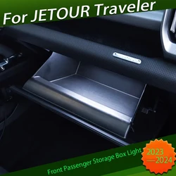 Car Glove Box Opening Automatic Sensor Light Fit for JETOUR Traveler T2 2023 2024 Magnetic Fixed Sensor Light Interior Parts