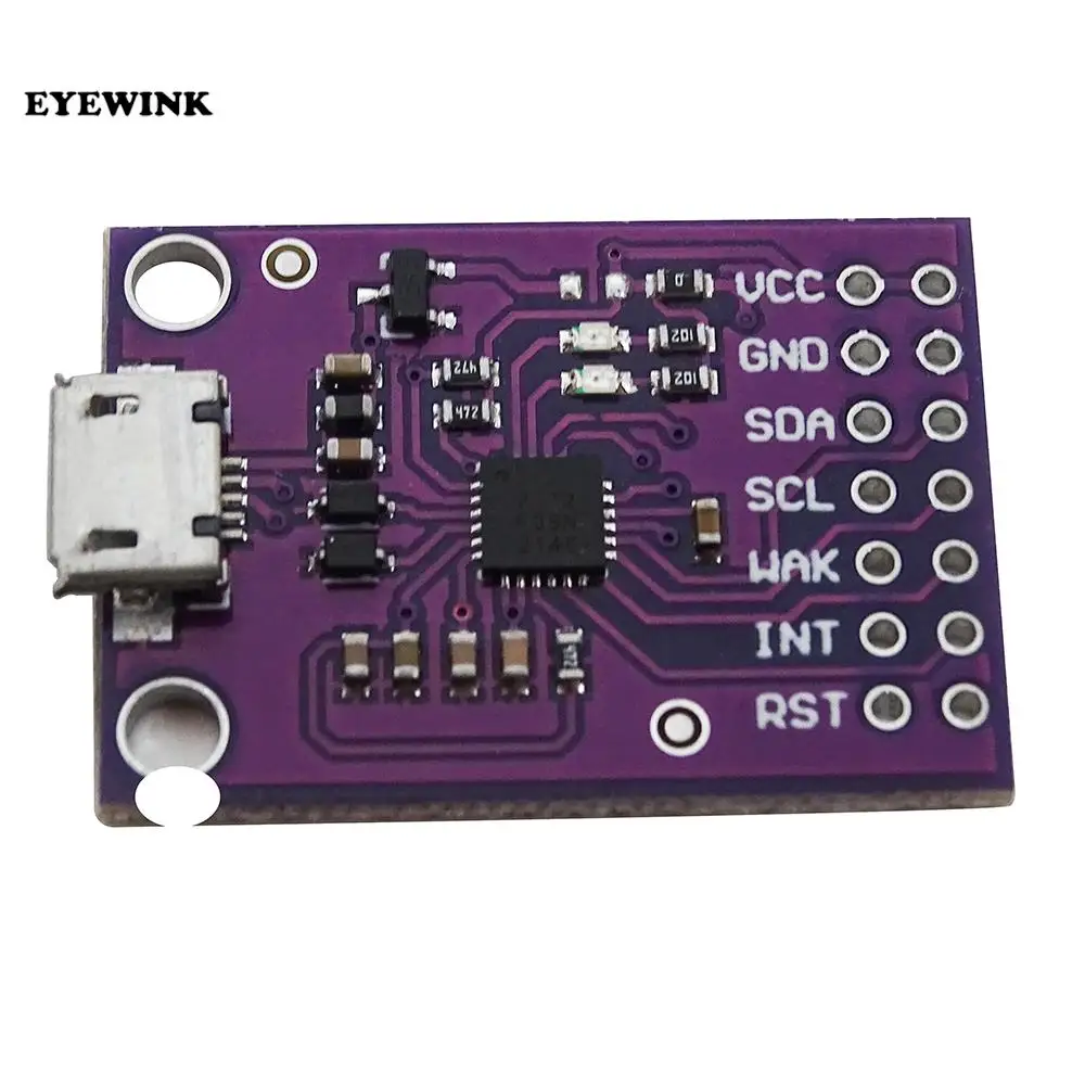 CP2112 Debug Board USB to SMBus I2C Communication Module 2.0 MicroUSB 2112 Evaluation Kit for CCS811 Sensor Module for arduino image 2