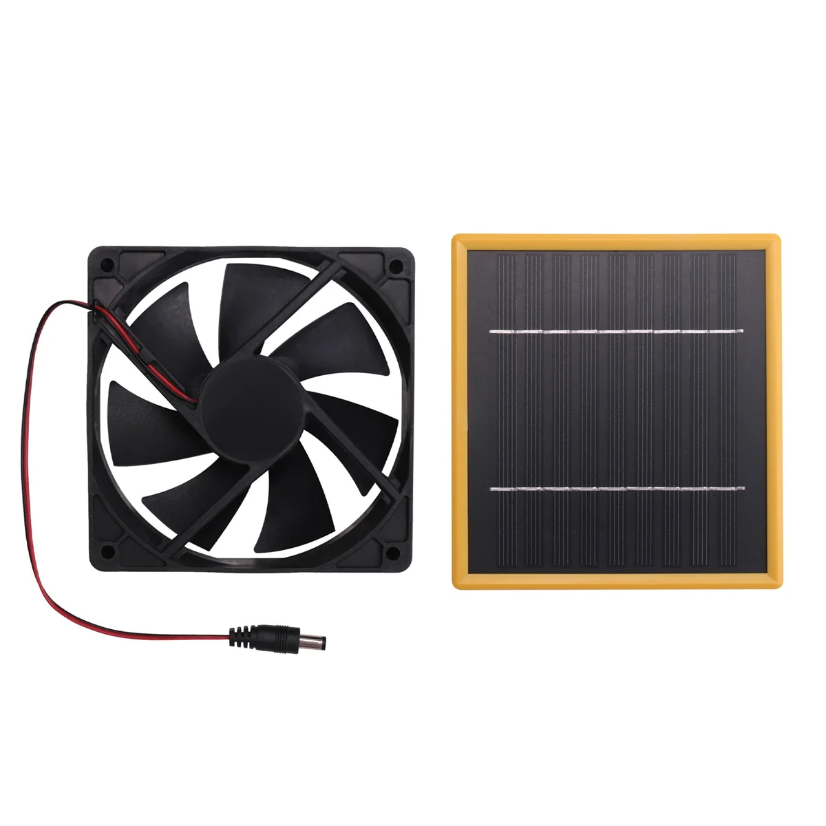 Superior-12 فولت 5 واط الشمسية مروحة العادم الهواء النازع 5.6 بوصة مروحة تهوية صغيرة لوحة طاقة شمسية تعمل بالطاقة مروحة للكلاب بيت الدجاج الدفيئة