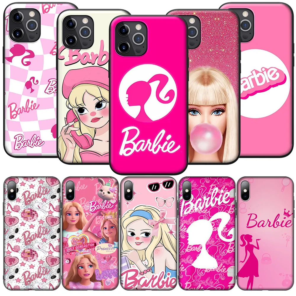 Princess Pink Barbies New High-End Soft Case for Xiaomi Mi 9T 10T 11T 11i 11 12 A2 A3 POCO X3 M3 M2 F3 Pro NFC