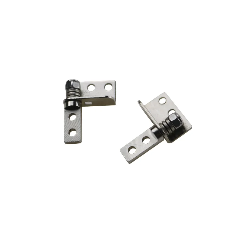 3pairs Random Stop Damping Torque Torsion Axis Support Hinge L-Shaped Small Metal For Electronic Instruments
