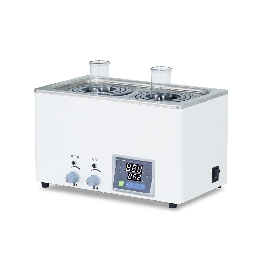 Laboratory Instruments Single Position Sample Stirring 1/2/4/6/8 Thermostatic Water Bath with Magnetic Stirrer