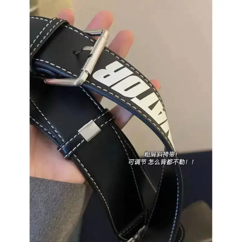 Bloom Sport Letter Y2k Purse Women Haruku Aesthetic Casual Messenger Bag Handbag Ladies Moto Biker Black Shoulder Bags