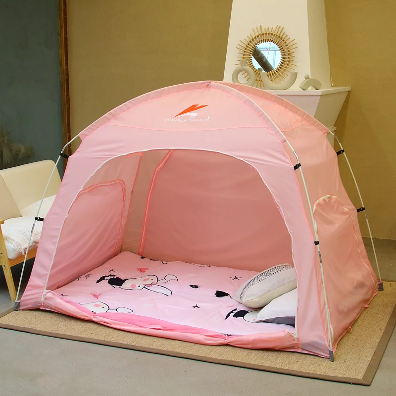 Children's tent, warm, windproof, mosquito proof tent, indoor bed, household dormitory, single and double person tent zub6GQPotD