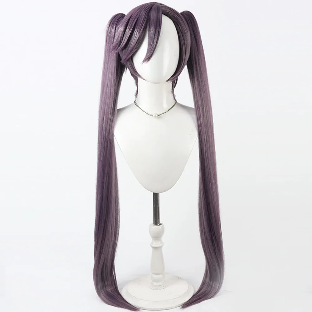 Bleach Saito Furofushi Cosplay Wig Detachable Ponytail Anime Hair