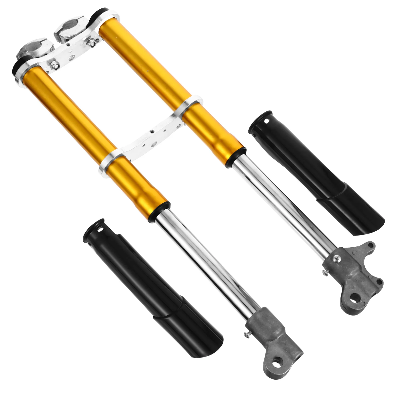 

Front Suspension Fork for Dirt Bike Mini Bicycle Electric Scooter Ebike Durable Material Wear Corrosion