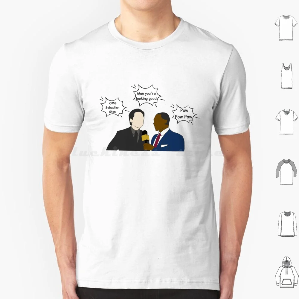 Omg Stan Man You Are Looking Good Pow Pow Pow Anthony And Interview T Shirt Cotton Men Women DIY Print Bucky Barnes Bucky