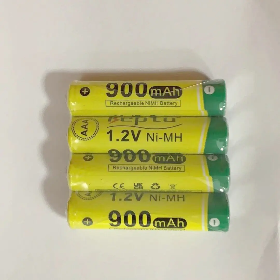 KEPTU Ni-MH AAA Battery 1.2V AAA Rechargeable Battery 900mAh 3A Bateria with AAA/AA Battery Charger