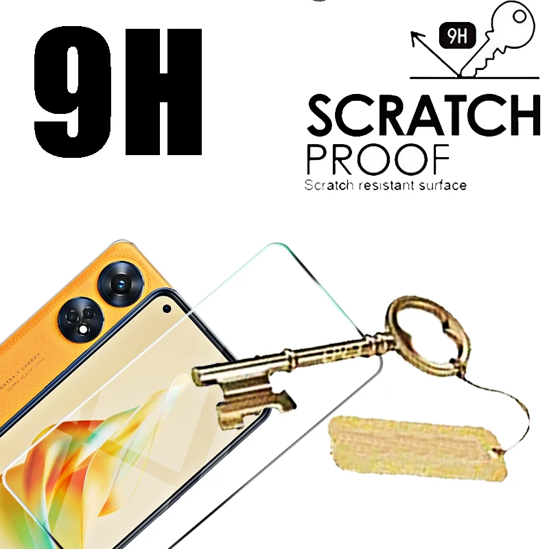 4Pcs for OPPO Reno 8T Glass for Reno 8T 8 7 6 5 4 Pro Lite Tempered Glass Full Protective Screen Protector Reno8 T 4G Lens Glass