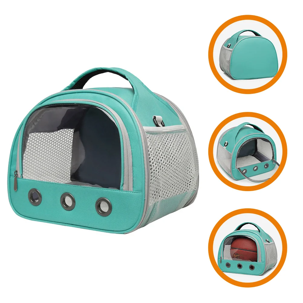 

Small Pet Carrier Breathable Hamster Bag Portable Travel Oxford Animal Case Blue Guinea Chinchilla Hedgehog Supplies