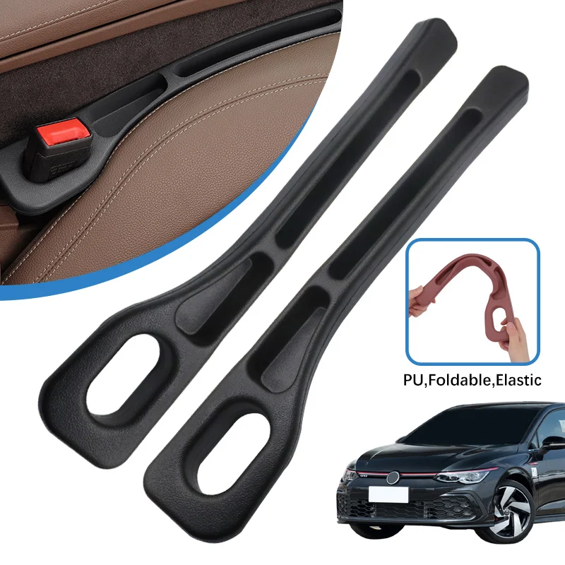 

Car Seat Gap Filler Side Seam Plug Strip Leak-proof Filling Strip For Volkswagen Golf Car Decoration Accessories