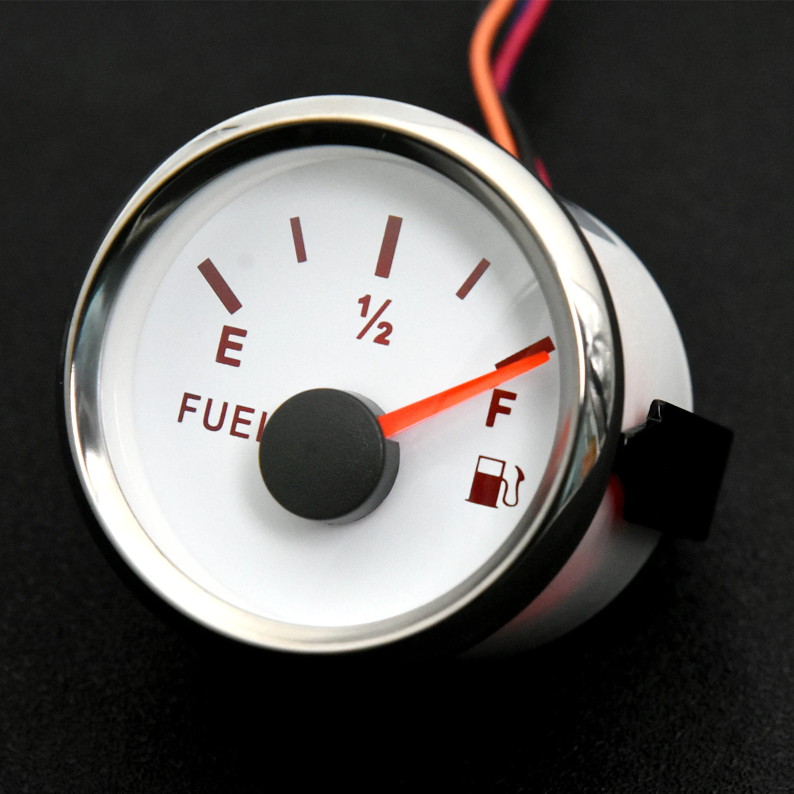Universal 2'' 52MM Kraftstoff Level Gauge 0-90 ohm Für 0-90 Ohm Flüssigkeit Level Sensor Marine boot Auto Track Kraftstoff Level Meter Angepasst – Detail 11