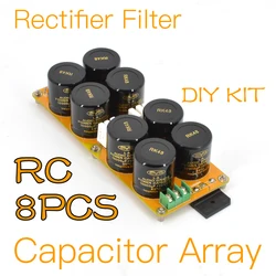 MOFI POWER.S-8-RC Rectifier Filter With Capacitor Array 8PCS CRC(Nover 50v-10000uF X8)-DIY KIT
