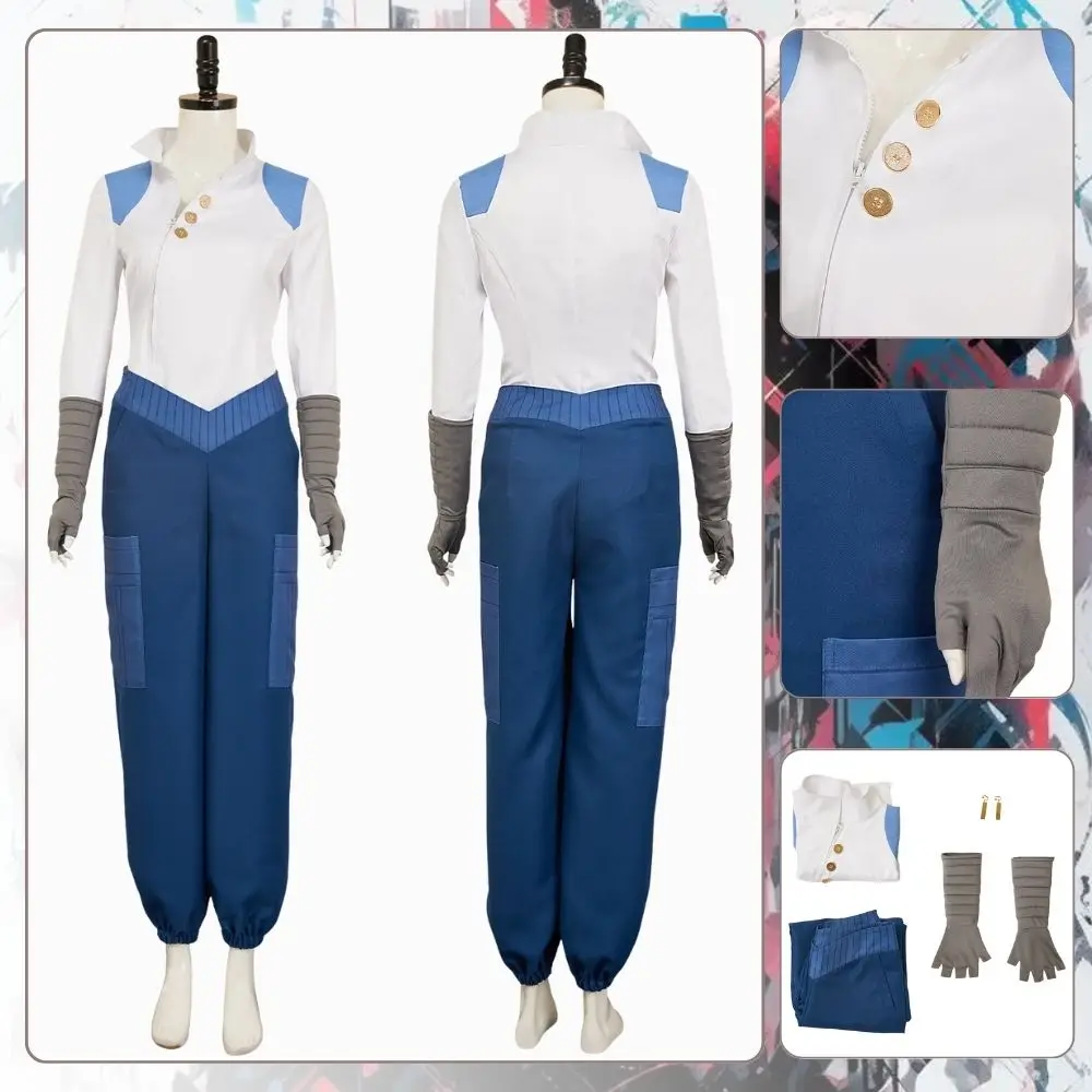 

Anime TRIGUN Meryl Stryfe Cosplay STAMPEDE Costume Disguise for Adult Women Clothes Roleplay Outfits Halloween Carnival Suit