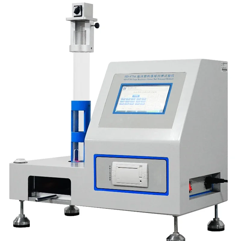 Touchscreen-Steuerung ISO 8307, elektronischer Schaumstoffball, Rückprall-Ermüdung