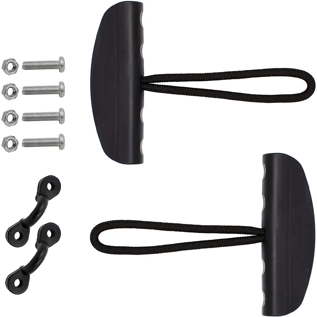 Kayak Carry Handle Boat Yacht Side Mount Handles Pull T-Handle Pad Eyes Water Sports Rowing Parts Kit Accessories