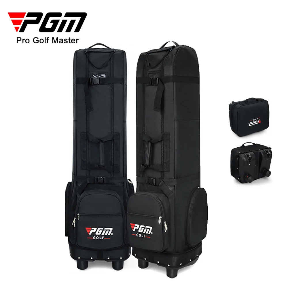 

PGM HKB012 Golf Aviation Bag Men's and Women's Thickened Edition Check in Airplane Bag Comes with Folding Storage Belt Pulley