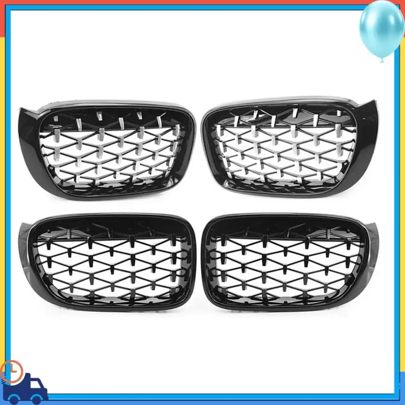 

L37A-Автомобильная передняя решетка почек, передняя решетка капота, сетчатая решетка 51117338571 51117338572 Forbmw X3 F25 X4 F26 2014-2017, A