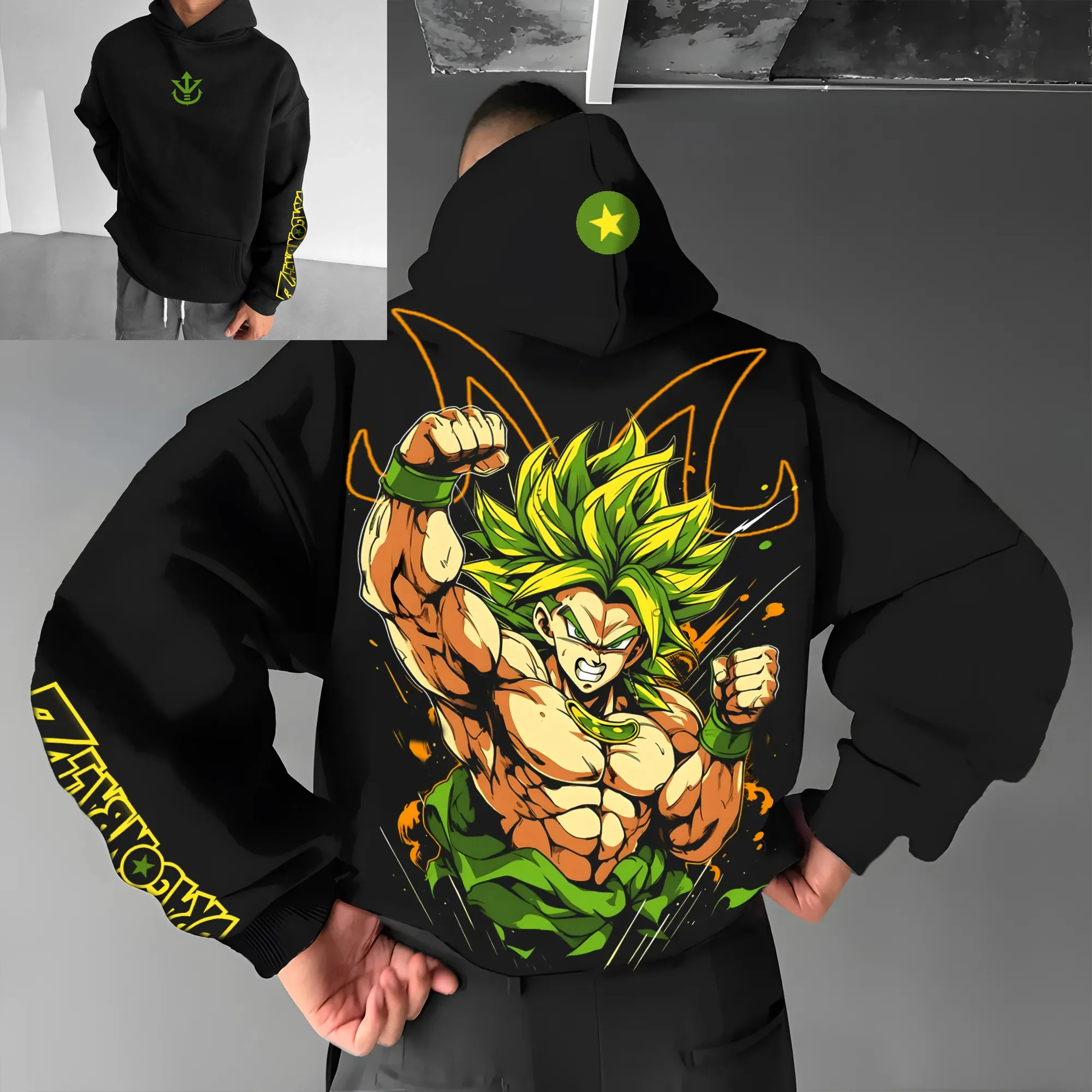 Dragon Ball 2026 nouveau sweat à capuche chaud Anime Harajuku hommes vêtements de rue automne hiver Vintage pull à capuche surdimensionné femmes unisexe