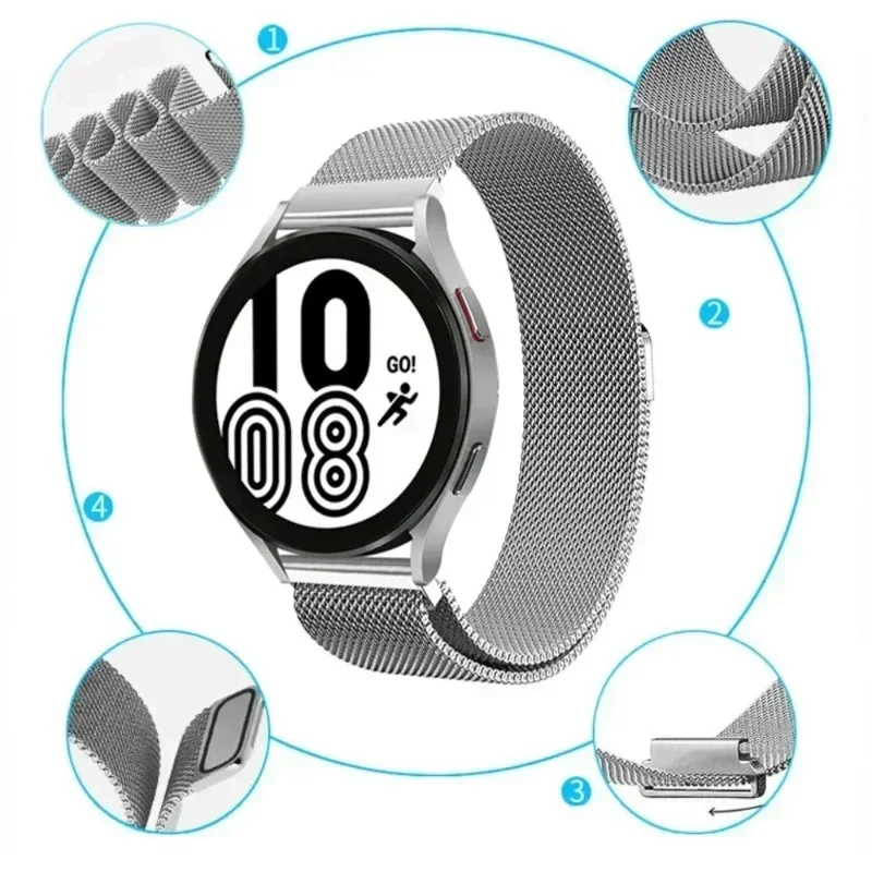 Loop Band for COLMI C8 Max Strap Magnetic Stainless Steel Metal Wrist Bracelet for COLMI C8 Max Band Accessories