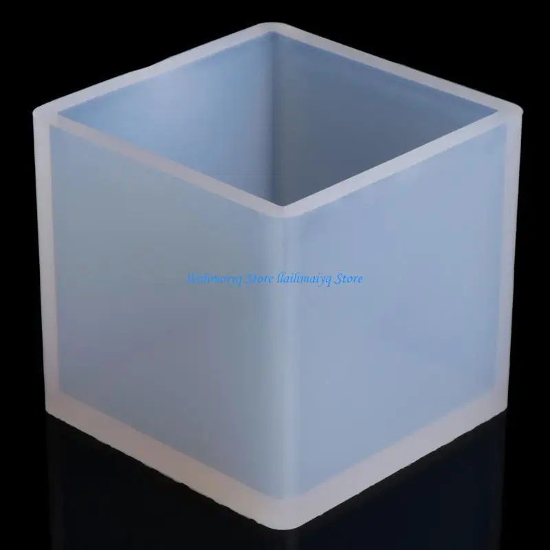 573B Multipurpose Cube Castes Stylish Mould for Resin and More Sturdy Silicone Mould Home Accessory Decoration Daily Use