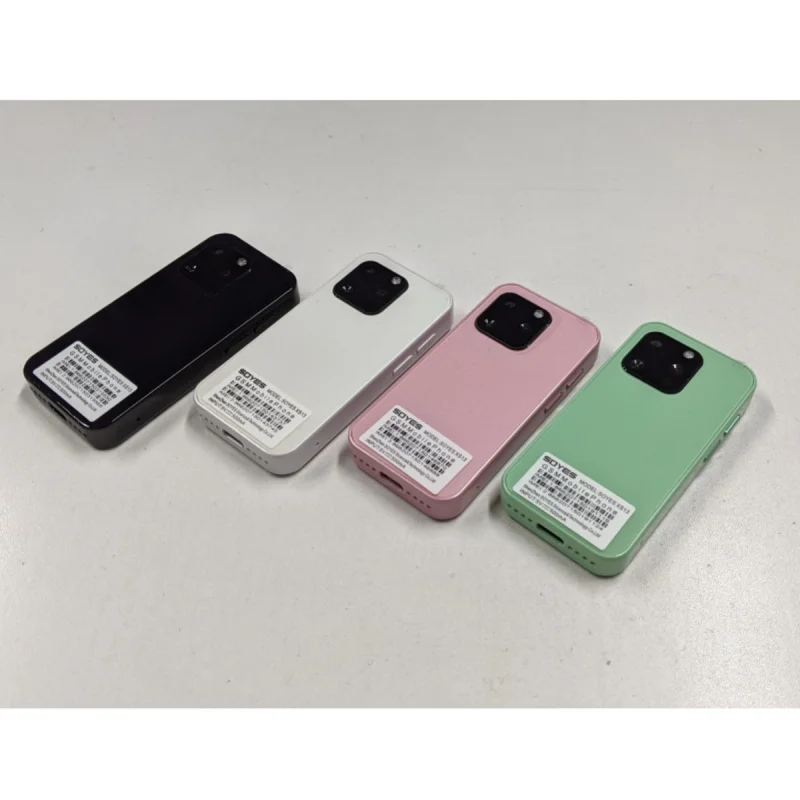 SOYES XS13 Android هاتف ذكي صغير 2.5 بوصة MTK رباعي النواة 2GB RAM 16GB ROM 5MP كاميرا مزدوجة SIM المزدوج الاستعداد 3G بطاقة الجيب الهاتف