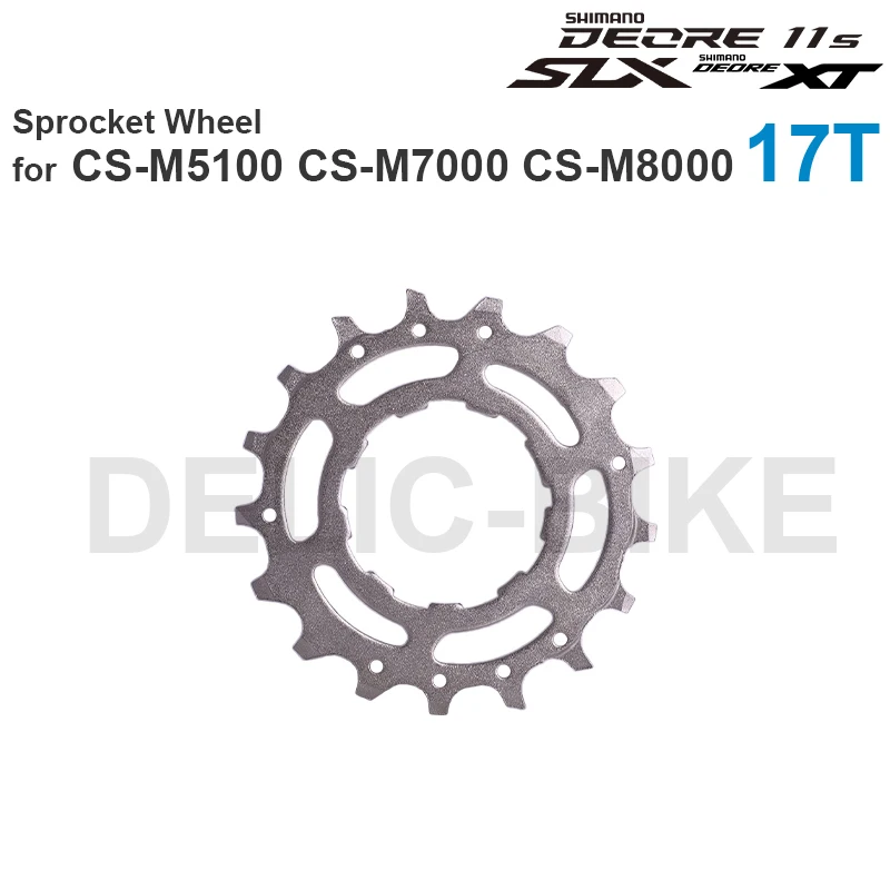 SHIMANO SLX DEORE XT Sprocket Wheel for CS-M5100 CS-M7000 CS-M8000 11T 13T 15T 17T 18T 19T Lock Ring for CS-M8000 Original parts