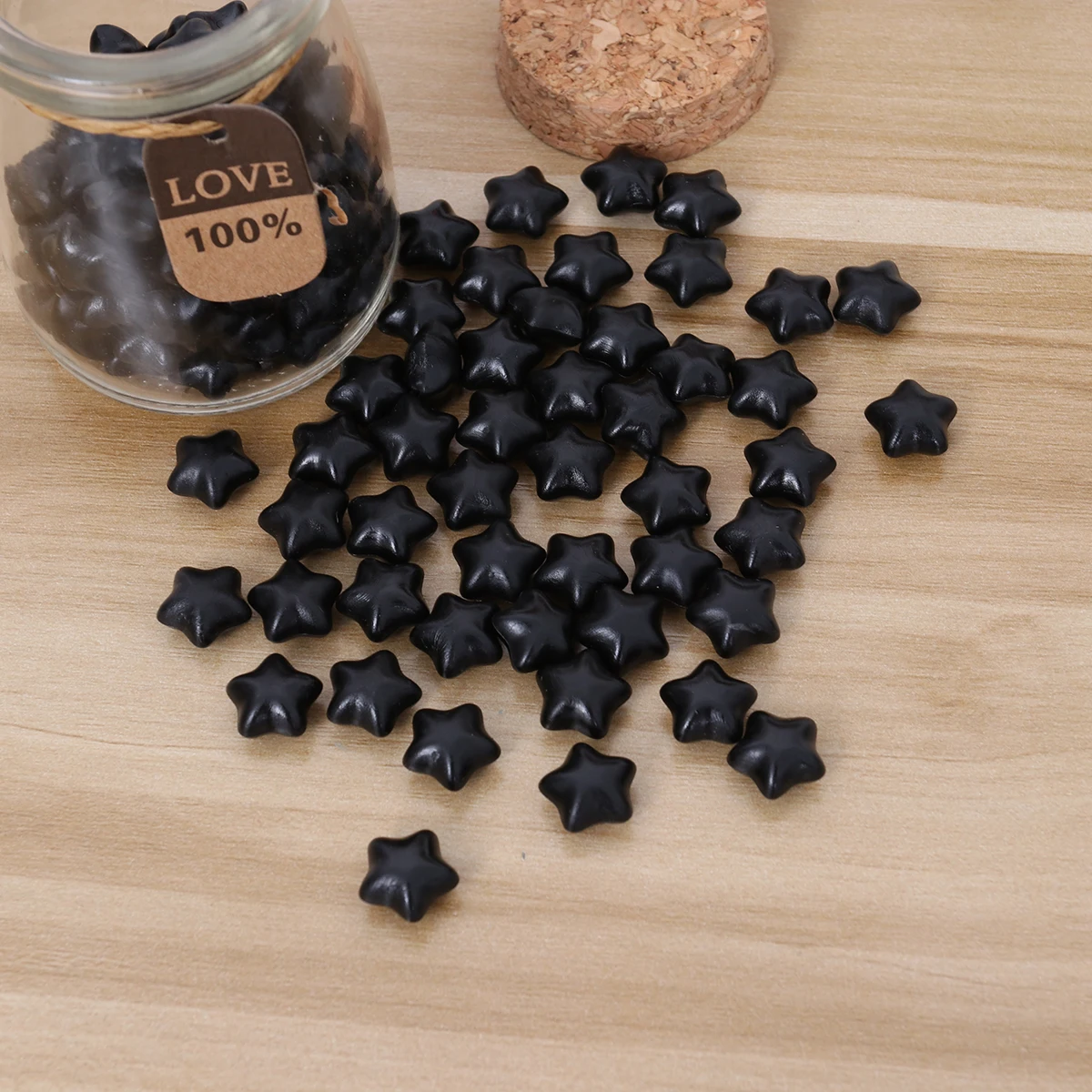 

120pcs European Star Shape Beads For Gift Wedding Invitation Envelop Decoration Craft Wine Tea Cosmetics Packaging