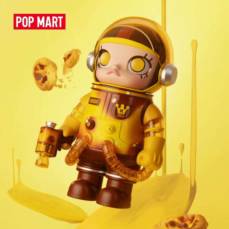 POP MART MEGA SPACE MOLLY 400% EGG TART Limited Edition Limited to 1pc per user ID MACAO ONLY