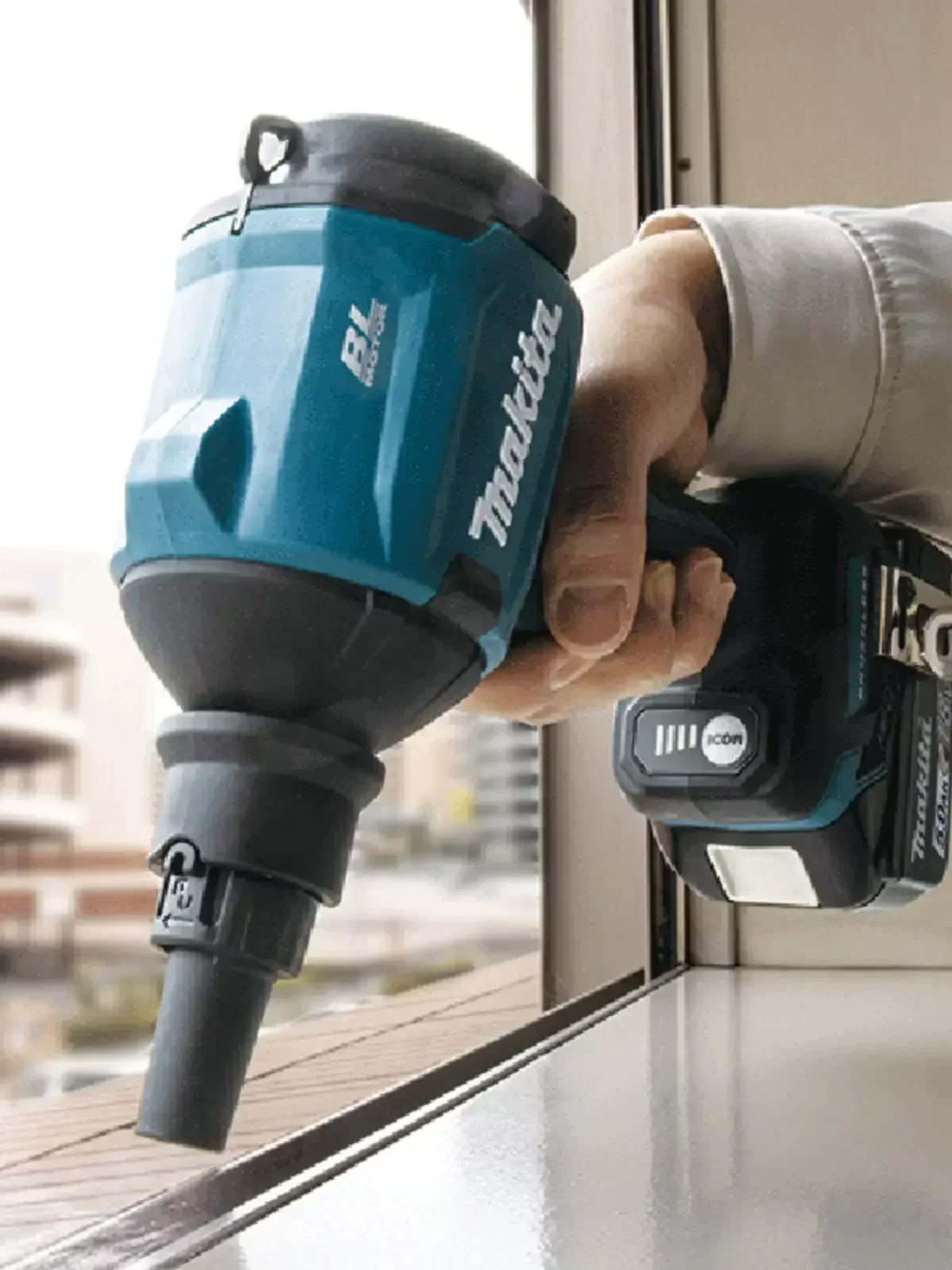 Makita-DAS180 18v充電式エアダストガン、クリーニング、ブロー、ワイヤレス、リチウム電池、インフレーター