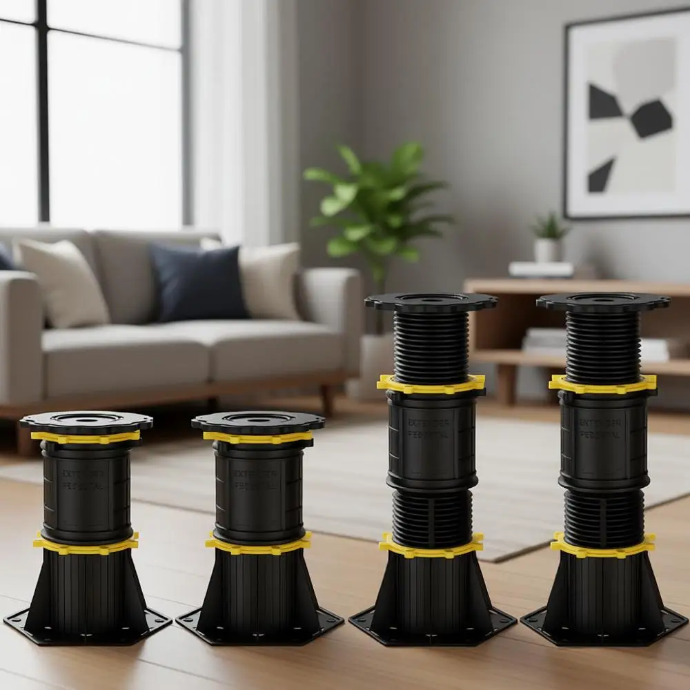 

Adjustable Height Bed Support Legs 8.5-13, Center Support Legs or Slats, Reinforcement Parts for Bed Slats, Bed Leg Replacement