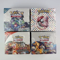 360Pcs/box Pokemons Cards 151 XY Evolutions Pokemons Booster Box Collectible Tradiner Card Game toy for kids
