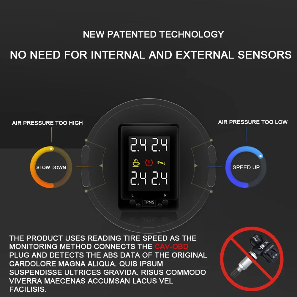 Sistema Digital de monitoreo de presión de neumáticos, TPMS para Mitsubishi Outlander 3 PHEV Mirage L200 Eclipse Cross Xpander, accesorios de coche