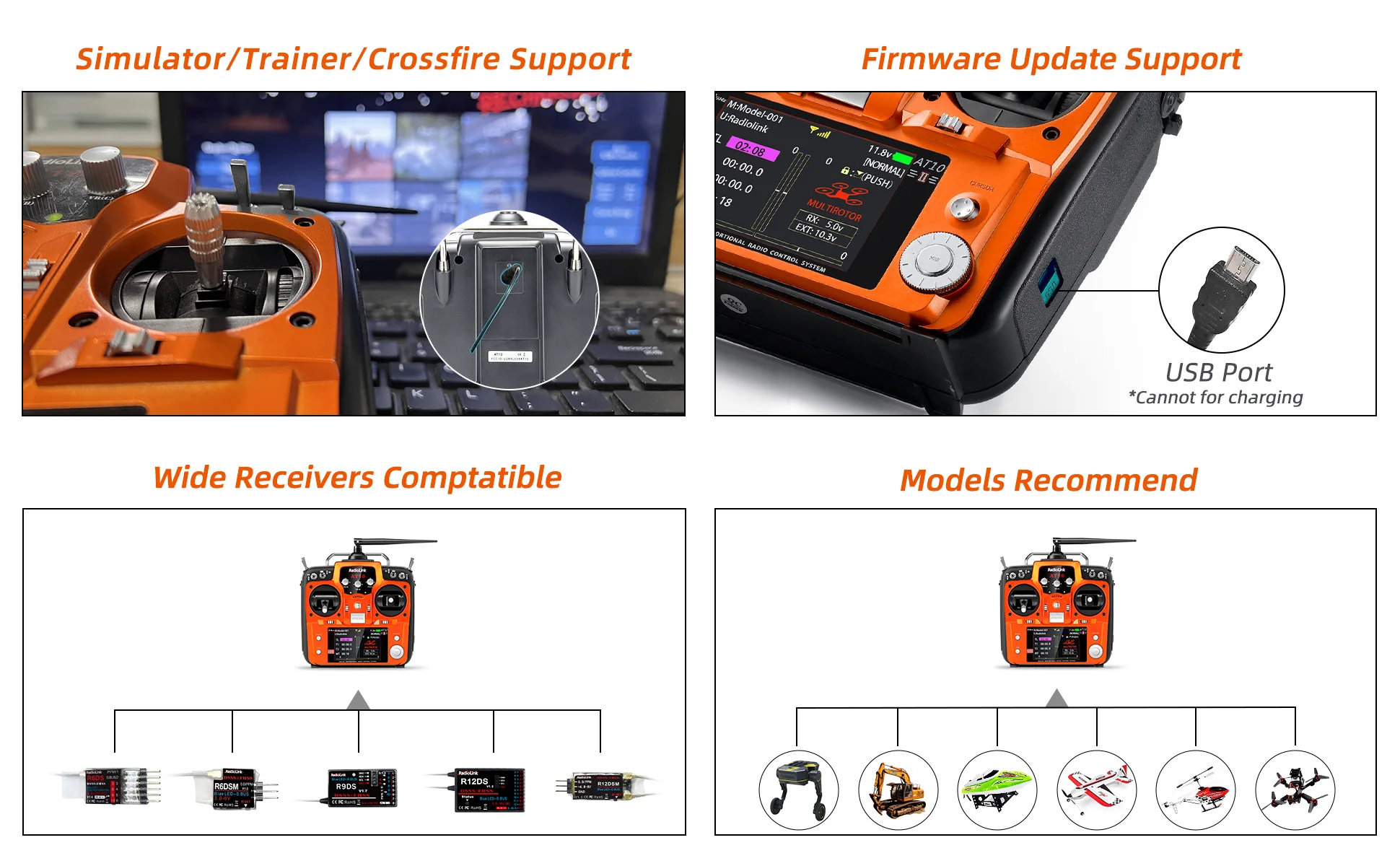 Radiolink RC-Sender: Upgrade-Programm von Alt auf Neu für RC6GS V3, RC4GS V3, T8S, T8FB, AT9S Pro, AT10 II – für Radiolink-Nutzer und Fans – Detail 16