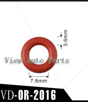 500pcs For Renaulte and Peugeot Fuel Injector FKM O'Rings ORings O Rings O-Rings Fuel Injector Repair Service Kit OR-21024